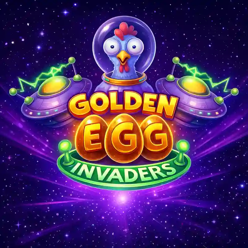 Golden Egg Invaders slot game at jljl22 online casino